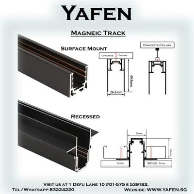Magnetic Track Lights Singapore | Modern &amp; Versatile Lighting